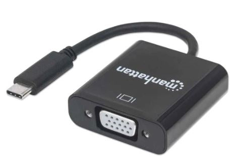 151771 Convertidor USB-C a VGA; Convierte una señal USB-C a una pantalla VGA - soporta resoluciones de hasta 1920x1080p a 60Hz 151771 Convertidor USB-C a VGA; Convierte una señal USB-C a una pantalla VGA - soporta resoluciones de hasta 1920x1080p a 60Hz